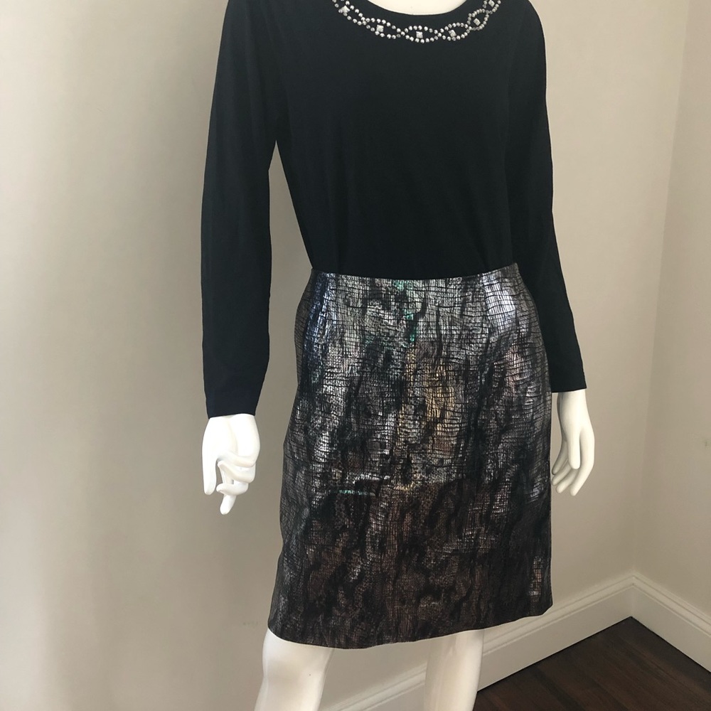 Skirt - metallic